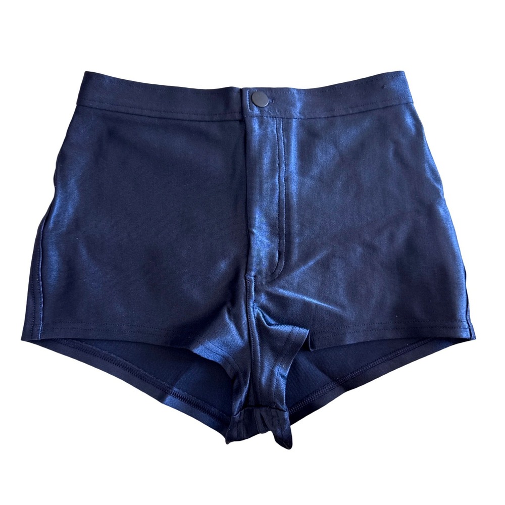 American Apparel Disco Shorts Navy Blue Y2K Retro Indie Sleaze Grunge M